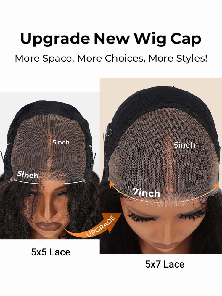 ans colle 5*7 Prêtes à l’Usage perruques Body Wave 5s Easy Go