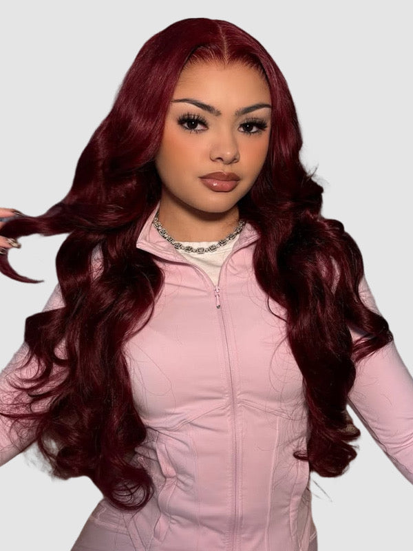Perruques Cherry Red