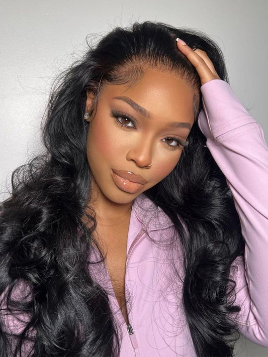 Black Ruby │Lace Frontal 13x6 │180% Density │Indian Virgin Hair