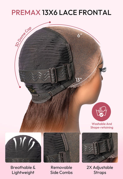 Albâtre - Blond Platine 613 │Lace Frontal 13x6 │ Cheveux Vierges Japonais