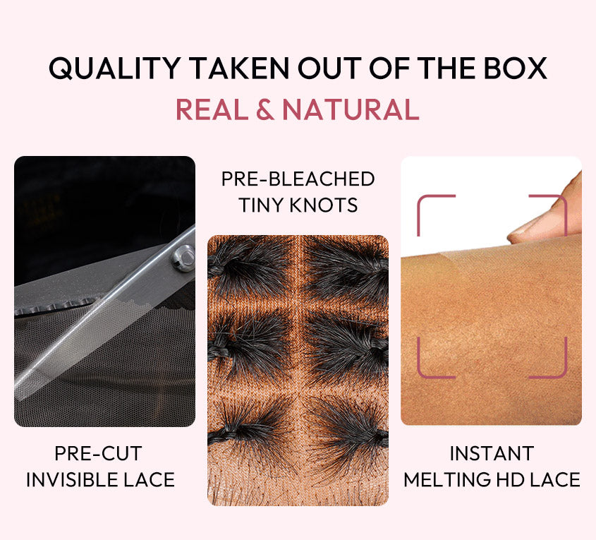 Bohème - Tresses Box Braids Boho │Lace Frontal Tressée Main 5x5 │ Cheveux Japonais Vierges