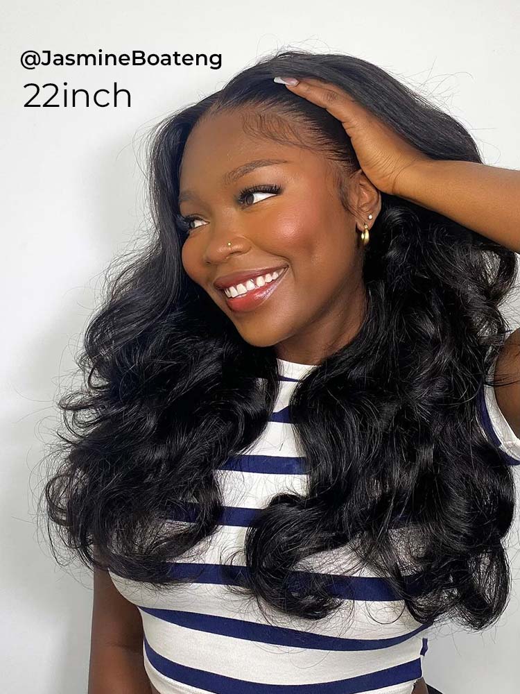 Black Ruby │Lace Frontal 13x6 │180% Density │Indian Virgin Hair