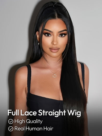 Elégance - Full Lace Premium 13x6 HD │Cheveux Indiens Vierges
