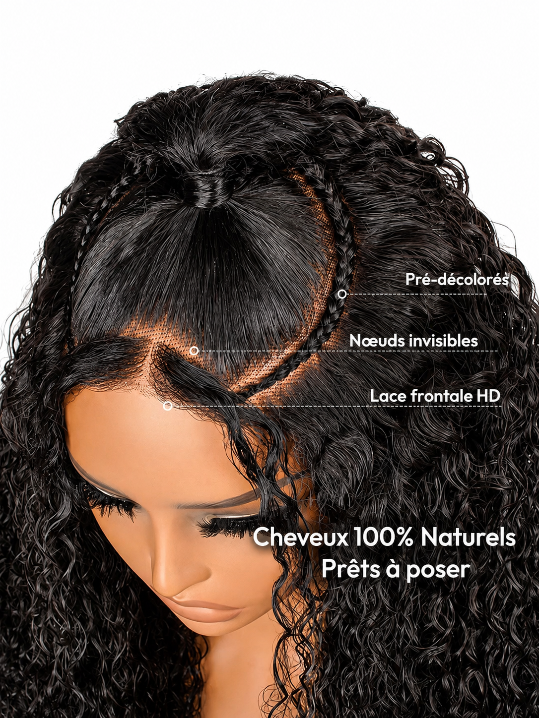 Savage Beauty - Perruque Volumineuse  │ Lace Frontal HD 13x6 │ Cheveux Vierges Japonais