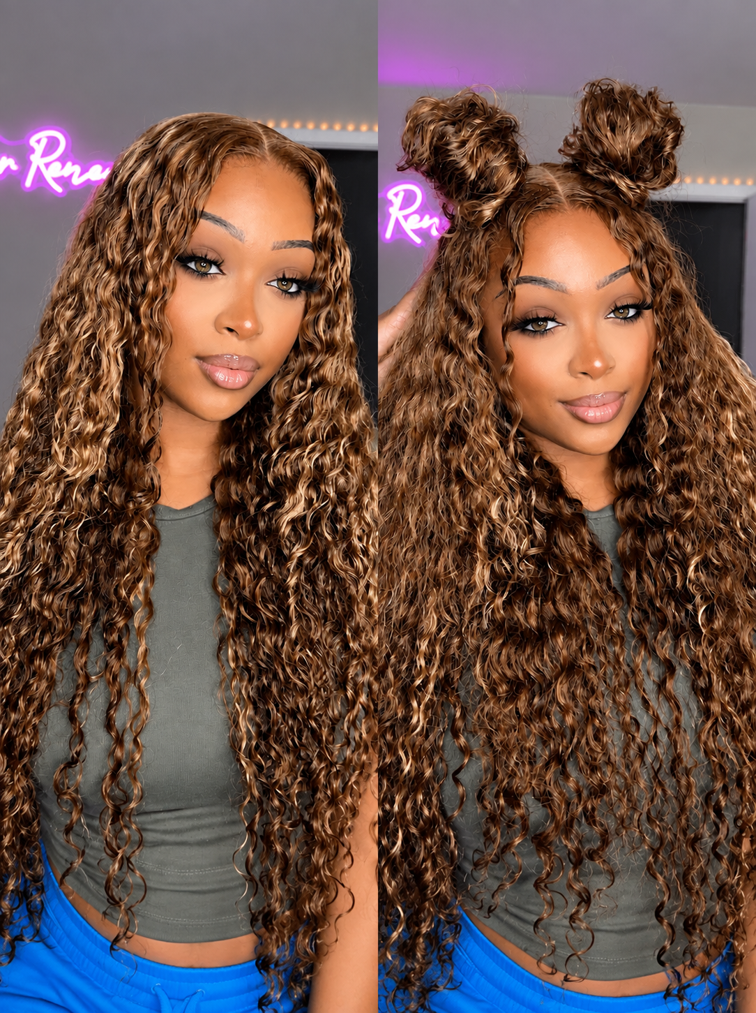 Celeste - Perruque Cheveux Humains Péruviens Sans Colle │ Lace Front 13x6 HD
