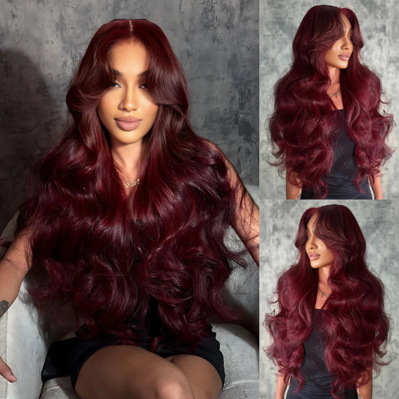 Queen - Perruque Cheveux Japonais  Vierges │ Densité 180% │ Lace transparente 13X4