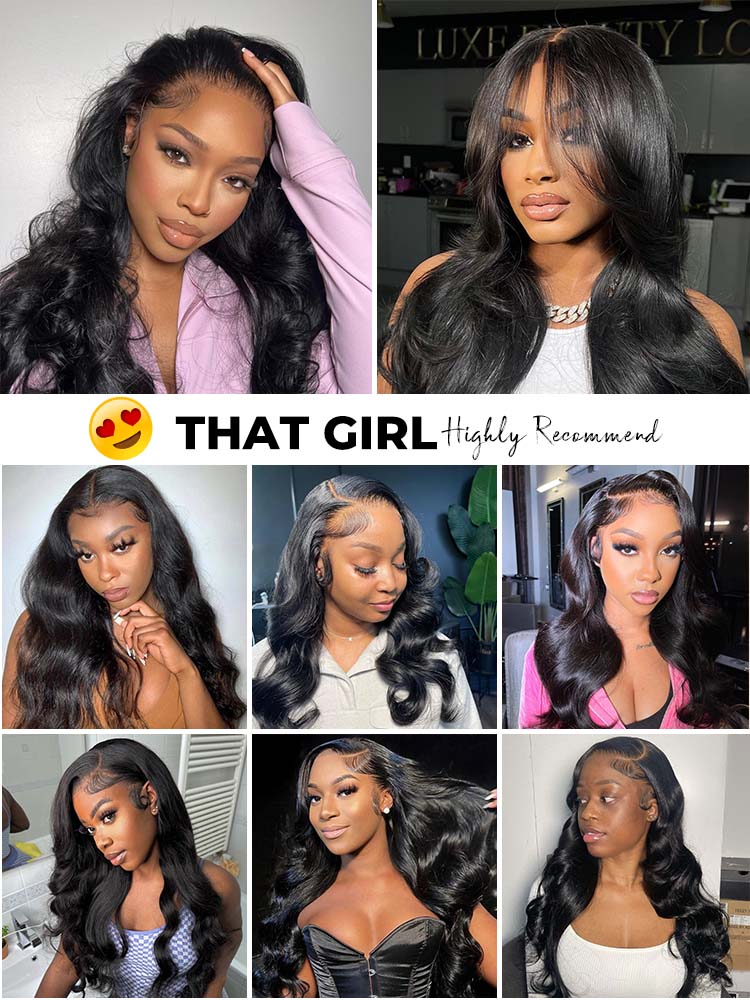 Black Ruby │Lace Frontal 13x6 │180% Density │Indian Virgin Hair