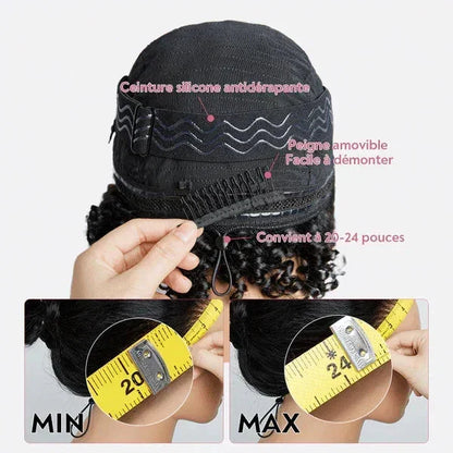 Astrid - Perruque Cheveux Vierges pré-épilée Brésiliens │ Dentelle 13X4 I Densité 180%