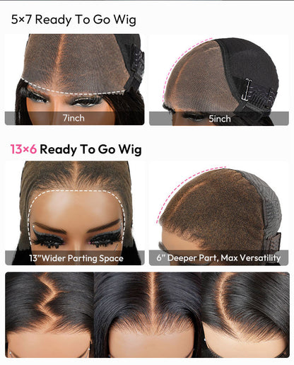 Solstice - Brown & Golden Blonde Streaks │ 13x6 HD Lace │ Malaysian Virgin Hair