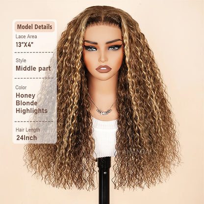 Celeste - Perruque Cheveux Humains Péruviens Sans Colle │ Lace Front 13x6 HD