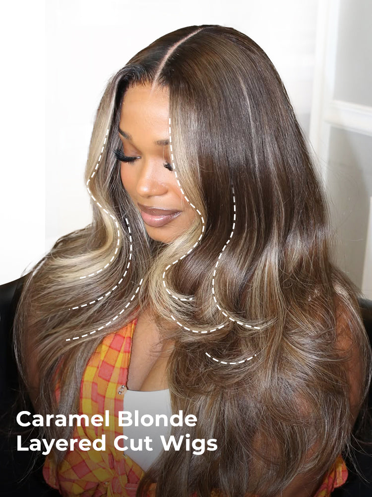 Kaelisse Glow │ Lace Frontal 13x6 │Densité 180% │Cheveux Vierges Brésiliens