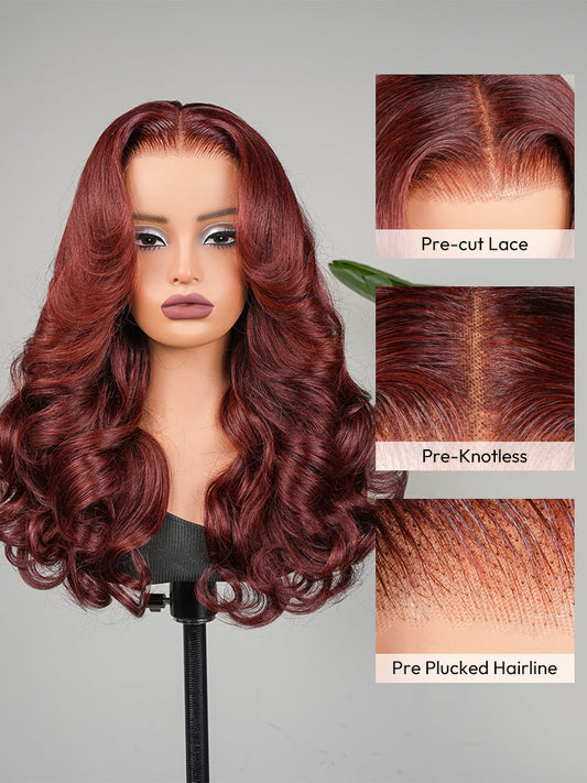 Cinnamon Fire - Lace Frontale 13x4 │ Cheveux Vierges Malaysiens