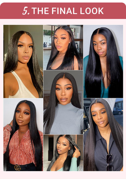 Onyx Glam - Lace Frontal 13x4 │Cheveux Vierges Indiens