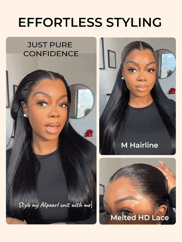 Blaze Shine │Lace Frontal 13x6 │Densité 180% │Cheveux Vierges Malaisiens