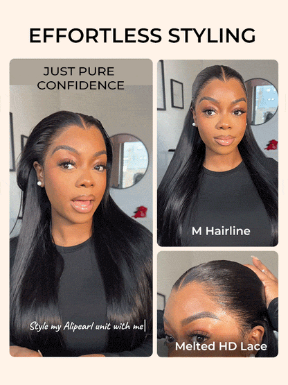 Blaze Shine │Lace Frontal 13x6 │Densité 180% │Cheveux Vierges Malaisiens
