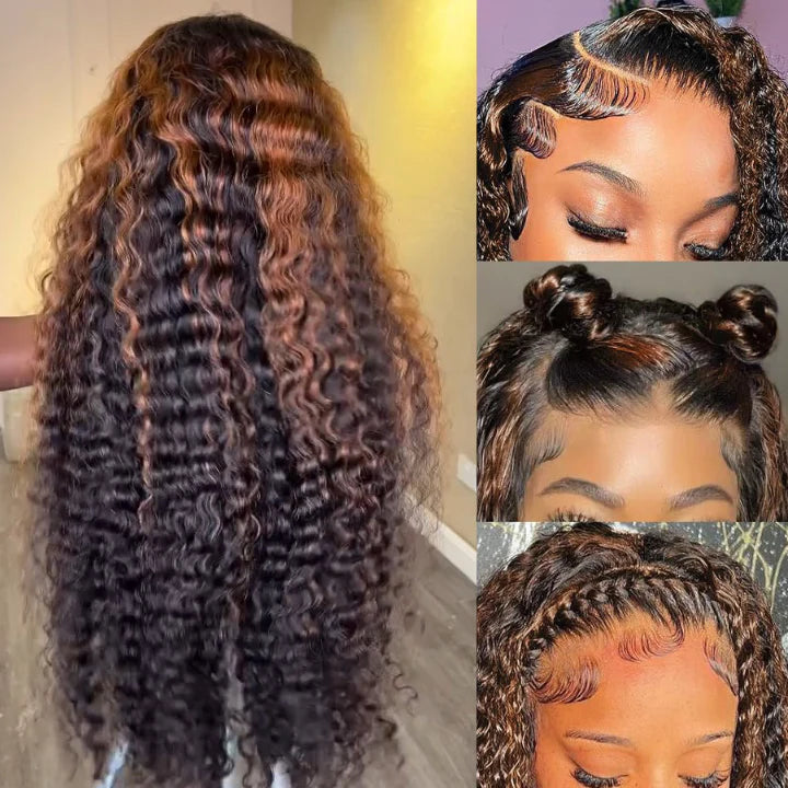 Satin Noir  - Body Wave Cheveux Brésiliens Vierges I Pré-Epilée 180% │ Lace Front 13x4