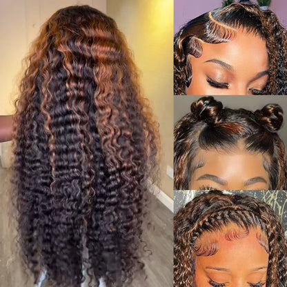 Satin Noir  - Body Wave Cheveux Brésiliens Vierges I Pré-Epilée 180% │ Lace Front 13x4