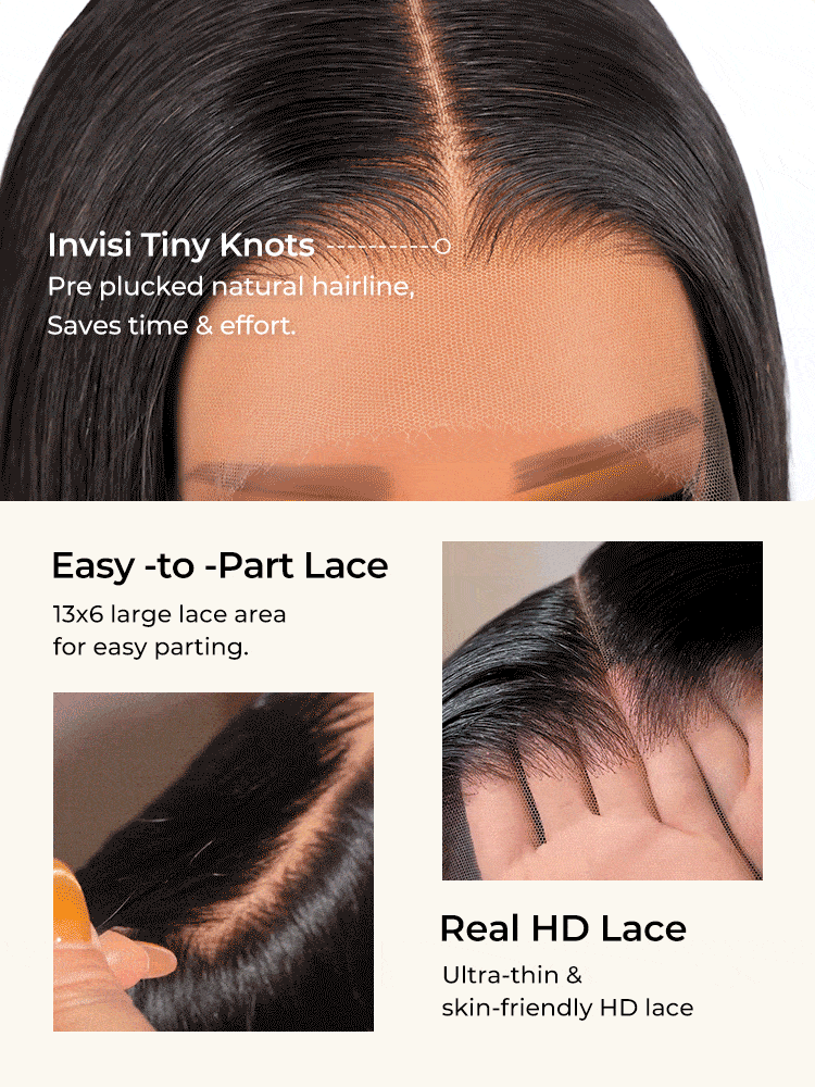 Black Ruby │Lace Frontal 13x6 │180% Density │Indian Virgin Hair