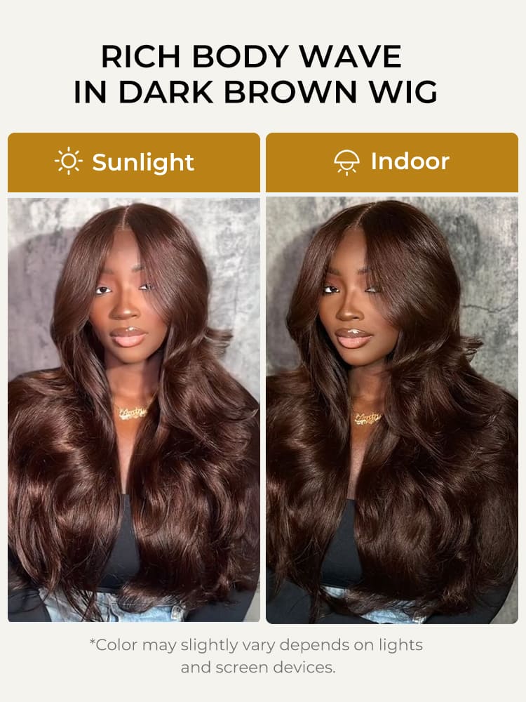Cheryl Brown │Lace Frontal 13x4 & 7x5 │Densité 180% │Cheveux Vierges Indiens