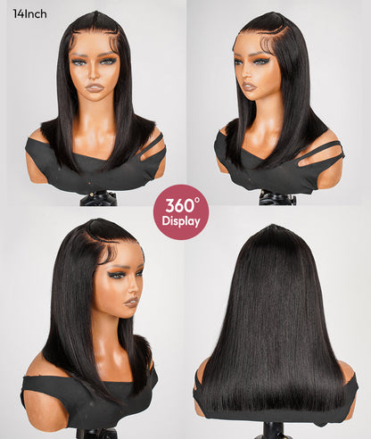 Astrid Glam - Lace Prédécoupée Prête à Porter │Frontale Pre-Cut 13x4 │ Cheveux Malaisiens Vierges