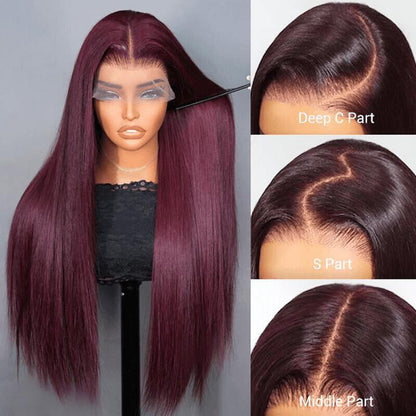 La Divine I Frontale en Dentelle 13x4 Densité 180% │ Cheveux Humains Indiens Vierges