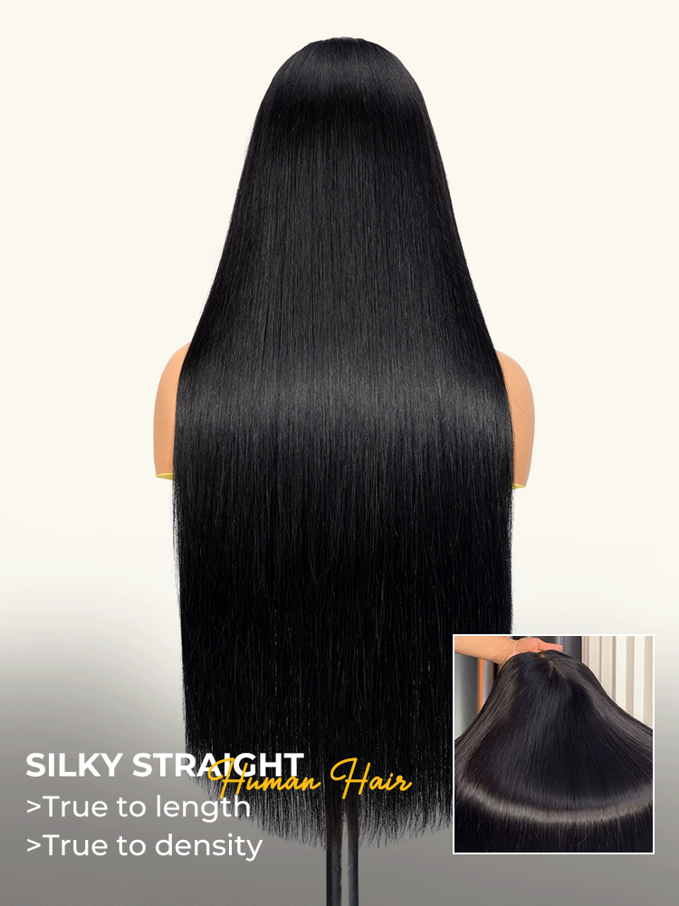 Perruques à rayure à nœuds simples Max 13x5 HD Lace Front 300 % Cheveux humains Vierges Haute Densité