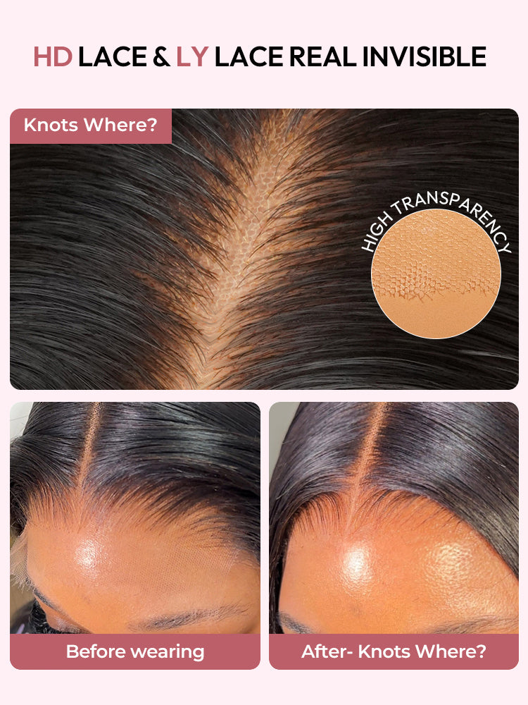 Lux Curl │Lace Frontal 13x4 HD Indétectable – Cheveux Vierges Malaysiens