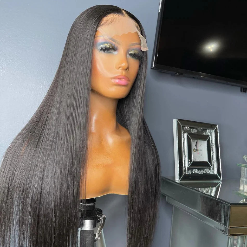 Astrid - Perruque Cheveux Vierges pré-épilée Brésiliens │ Dentelle 13X4 I Densité 180%