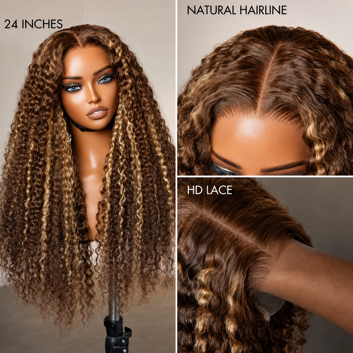 Celeste - Glueless Peruvian Human Hair Wig │ 13x6 HD Lace Front