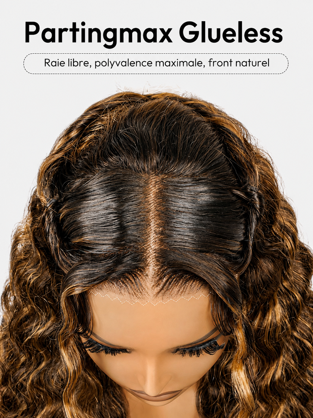 Pretty Woman - Caramel Highlights │ 13x6 HD Lace Frontal │ Virgin Indian Hair