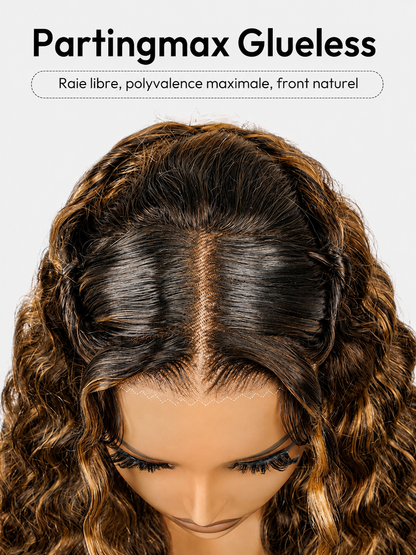 Pretty Woman - Caramel Highlights │ 13x6 HD Lace Frontal │ Virgin Indian Hair