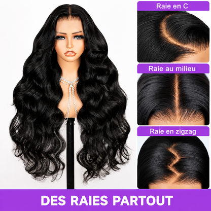 Solstice - Brown & Golden Blonde Streaks │ 13x6 HD Lace │ Malaysian Virgin Hair