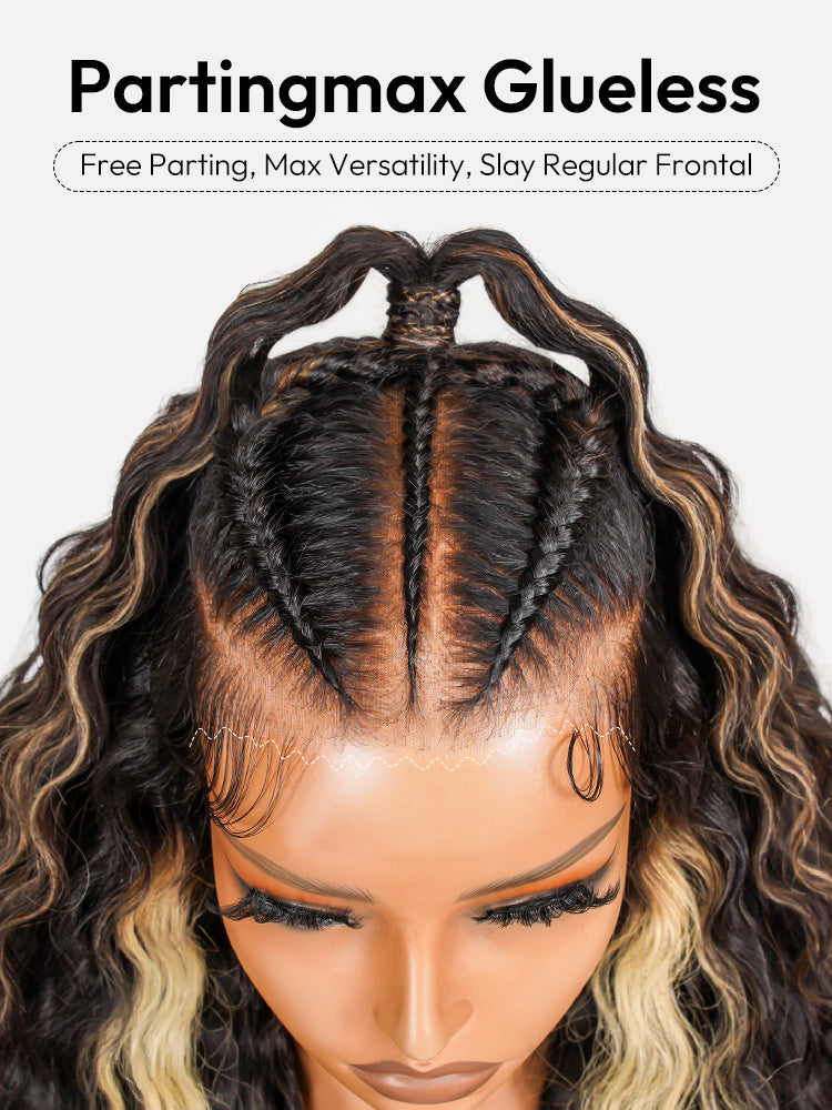 Mystique - Curly Tresses Tissés Main │HD Lace Frontal  13x6 │Cheveux Vierges Brésiliens