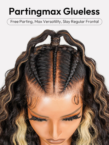 Mystique - Curly Tresses Tissés Main │HD Lace Frontal  13x6 │Cheveux Vierges Brésiliens