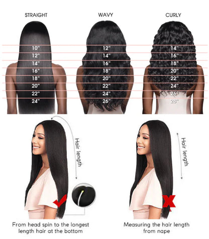 Anita - Body Wave │ Tulle Lace Front 13x4 │ Cheveux Vierges Brésiliens