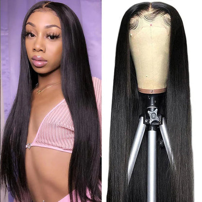 Astrid - Perruque Cheveux Vierges pré-épilée Brésiliens │ Dentelle 13X4 I Densité 180%