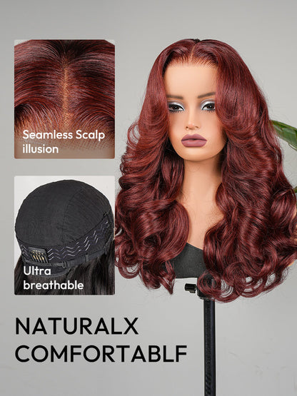 Cinnamon Fire - Lace Frontale 13x4 │ Cheveux Vierges Malaysiens