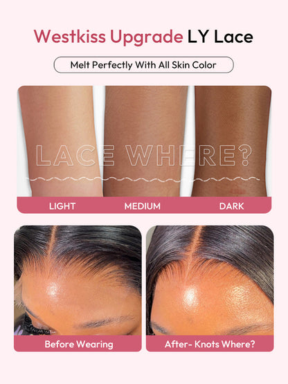 Audace - Bob Court Lisse Latérale │Lace Frontale Tressée 13x4 │ Cheveux Indiens Vierges