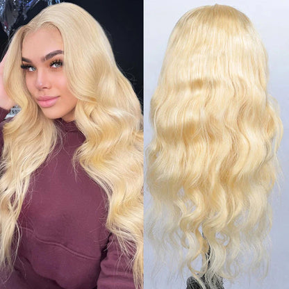 Snow Queen │Brazilian Hair Ondulations blondes 13x4 HD │Cheveux Malaisiens Vierges Pré-épilée