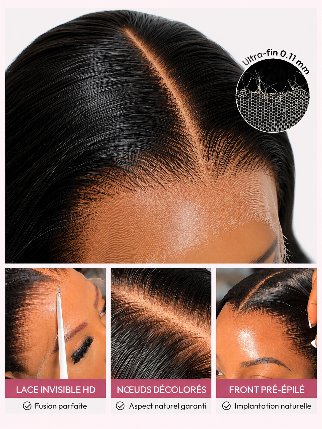 Aenea -  Lace Frontal Swiss 13x4  │Cheveux Indiens Vierges