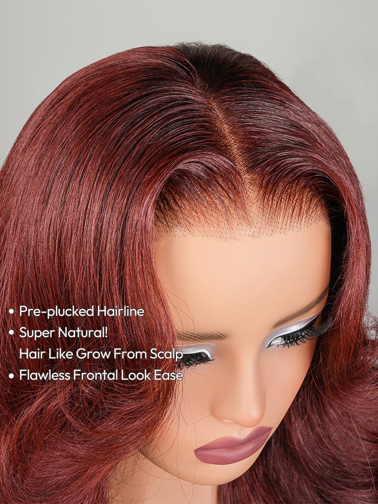 Cinnamon Fire - Lace Frontale 13x4 │ Cheveux Vierges Malaysiens