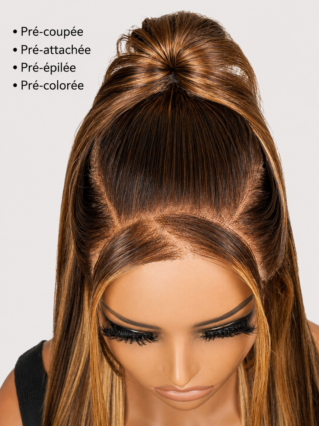 Mermaid - Frosted Blonde │ 13x6 Swiss Lace Frontal │ Virgin Brazilian Hair