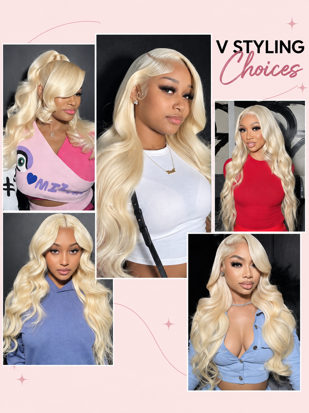 Icône - Blond Platine 613 │Lace Frontal 13x4 HD │ Cheveux Japonais Vierges