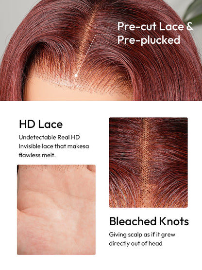 Cinnamon Fire - Lace Frontale 13x4 │ Cheveux Vierges Malaysiens