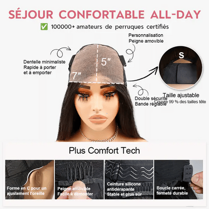 Night & Day │Lace Frontal 13x6 │150% Density │Brazilian Virgin Hair