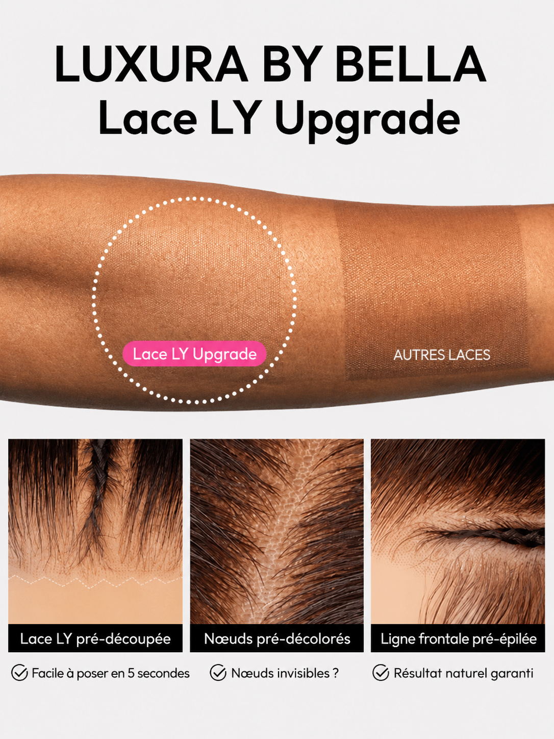 Aenea -  Lace Frontal Swiss 13x4  │Cheveux Indiens Vierges