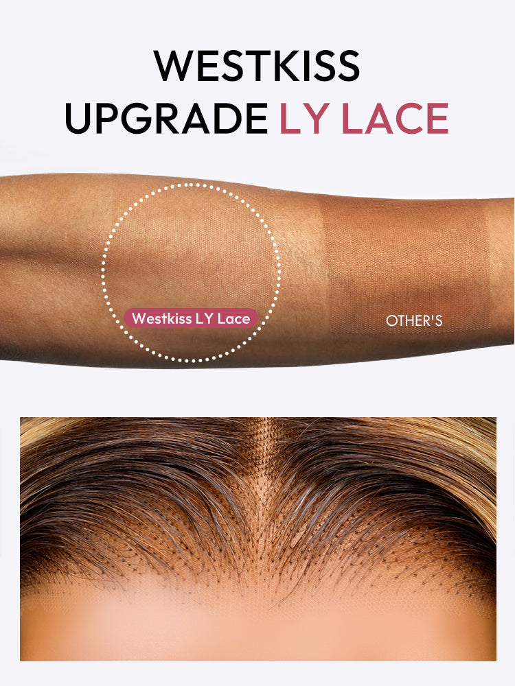 Skyline - Lace Invisible Prédécoupée │ Frontale Pre Cut 13x4 │ Cheveux Indiens Vierges