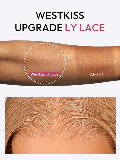 Casse Noisette - Brun Doré │Lace Frontal Swiss 13x6 │ Cheveux Japonais Vierges