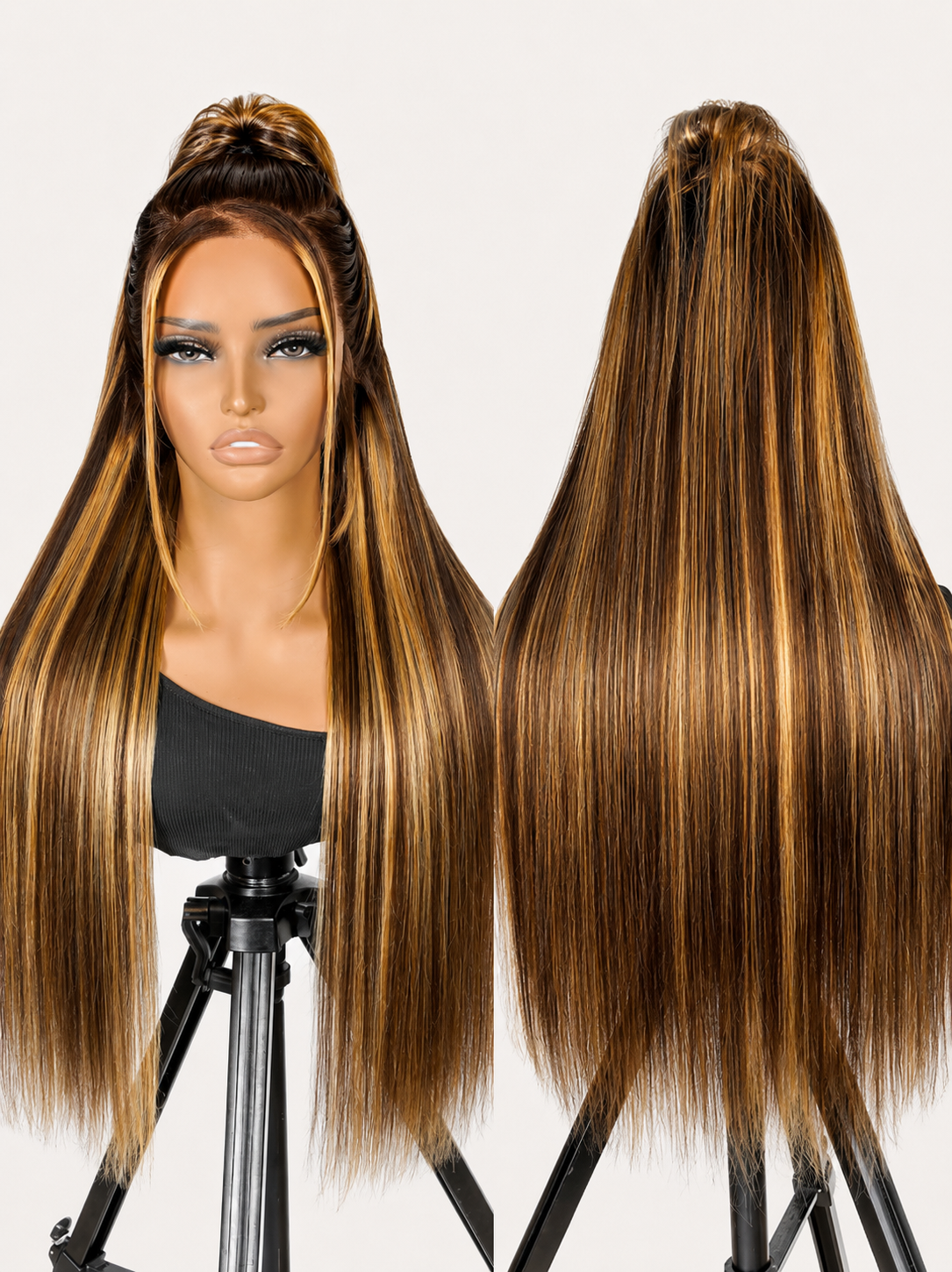 Mermaid - Frosted Blonde │ 13x6 Swiss Lace Frontal │ Virgin Brazilian Hair