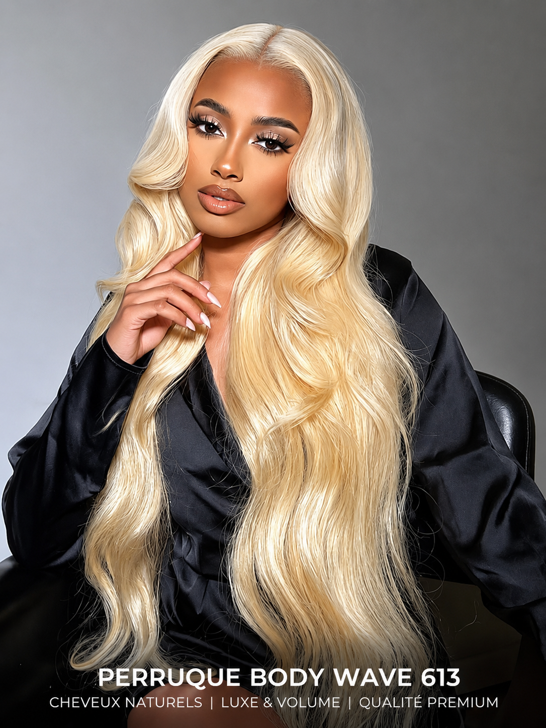 Snow Queen │Brazilian Hair Blonde Waves 13x4 HD │Pre-plucked Virgin Malaysian Hair